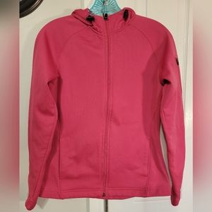 Women's Pink Hooded Jacket